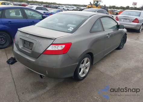 2006 Honda Civic Ex из США, поврежденный, VIN 2HGFG12886H524212